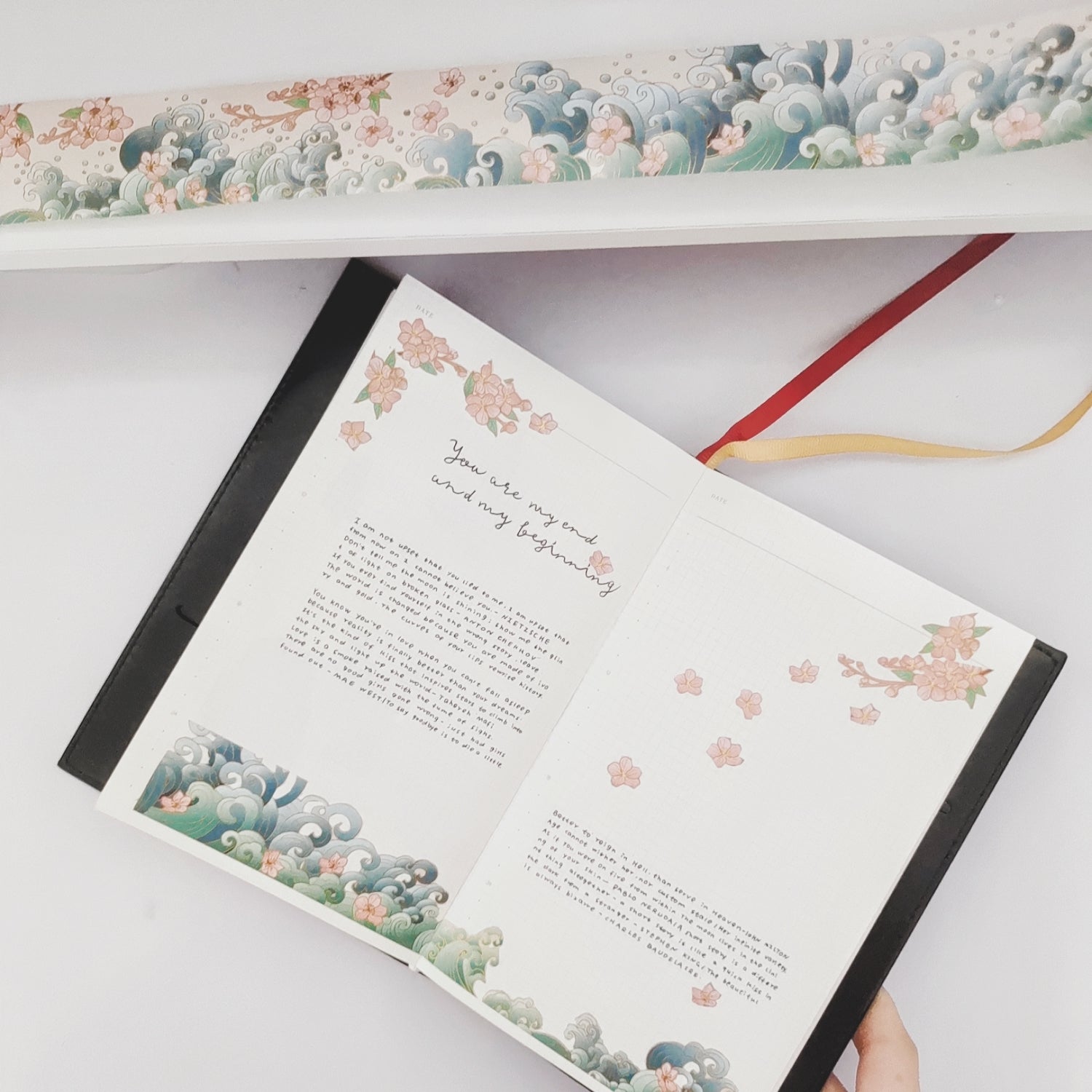 Waves of Rebun Washi Tape Set | The Washi Tape Shop. Beautiful Washi and Decorative Tape For Bullet Journals, Gift Wrapping, Planner Decoration and DIY Projects