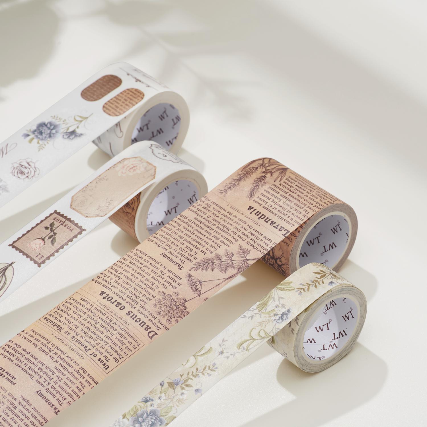 Petals & Parchment Washi Tape Sticker Set | The Washi Tape Shop. Beautiful Washi and Decorative Tape For Bullet Journals, Gift Wrapping, Planner Decoration and DIY Projects