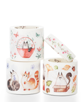 Chonky Cat Washi Tape Sticker Set | The Washi Tape Shop. Beautiful Washi and Decorative Tape For Bullet Journals, Gift Wrapping, Planner Decoration and DIY Projects