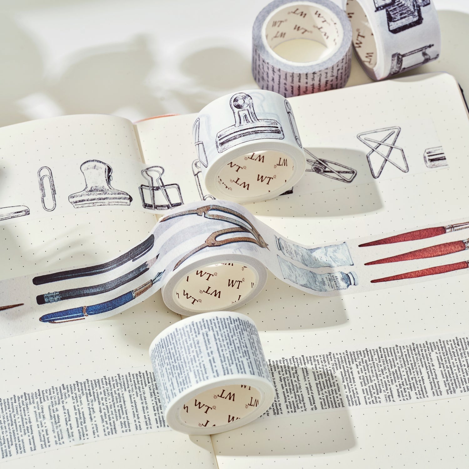 Happy Journaling Washi Tape Set | The Washi Tape Shop. Beautiful Washi and Decorative Tape For Bullet Journals, Gift Wrapping, Planner Decoration and DIY Projects