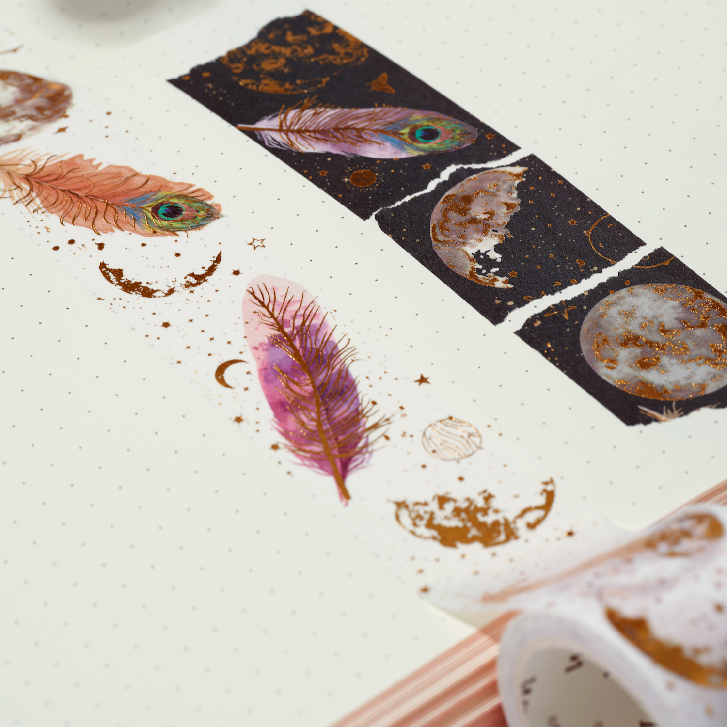 Silver Dream Catcher Washi Tape Set | The Washi Tape Shop. Beautiful Washi and Decorative Tape For Bullet Journals, Gift Wrapping, Planner Decoration and DIY Projects
