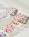 Flower Corridor Wide Washi / PET Tape | The Washi Tape Shop. Beautiful Washi and Decorative Tape For Bullet Journals, Gift Wrapping, Planner Decoration and DIY Projects