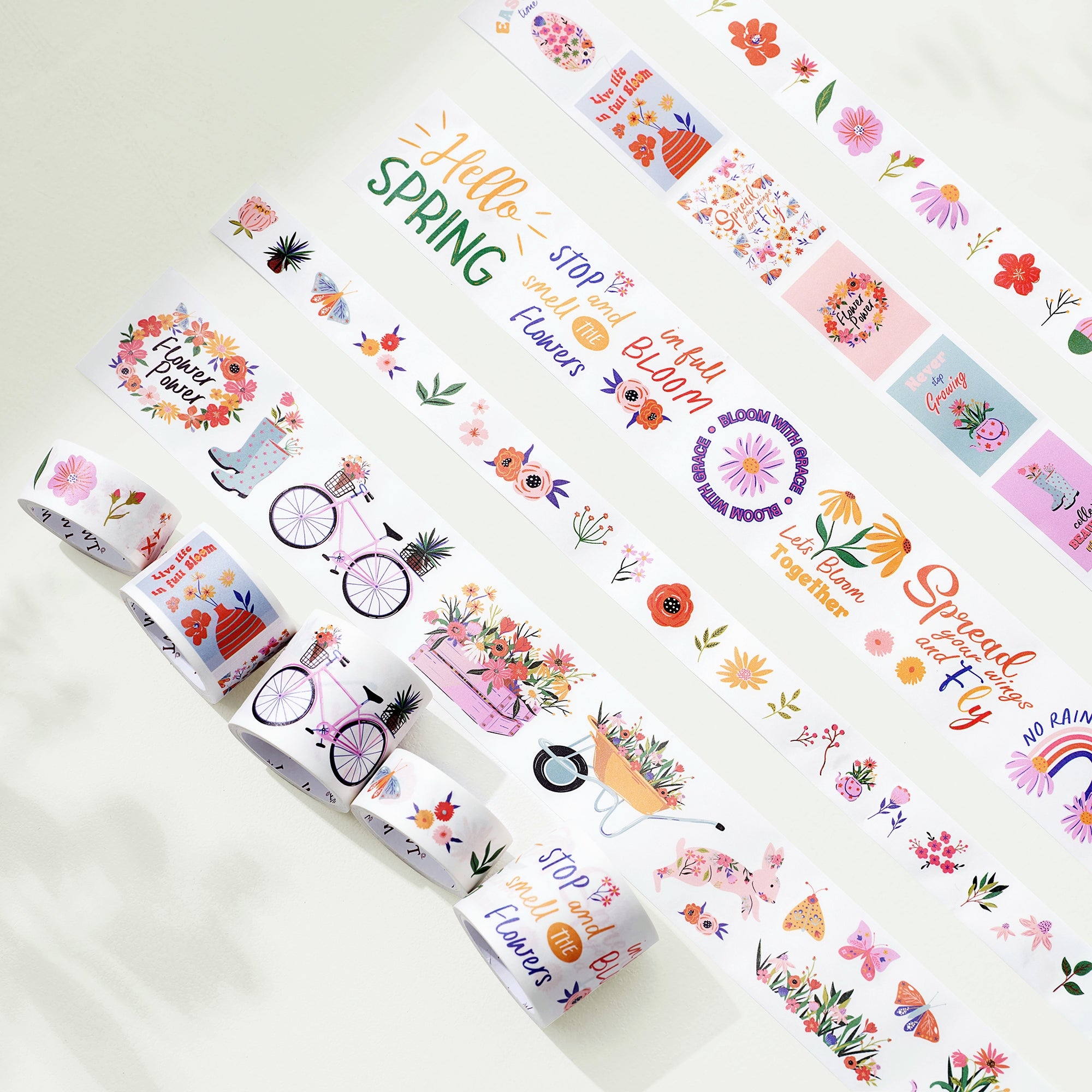 The Spring Gallery Washi Tape Sticker Set