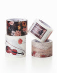 Waltz of the Flowers Washi Tape Sticker Set | The Washi Tape Shop. Beautiful Washi and Decorative Tape For Bullet Journals, Gift Wrapping, Planner Decoration and DIY Projects