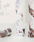 Waltz of the Flowers Washi Tape Sticker Set | The Washi Tape Shop. Beautiful Washi and Decorative Tape For Bullet Journals, Gift Wrapping, Planner Decoration and DIY Projects