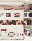Waltz of the Flowers Washi Tape Sticker Set | The Washi Tape Shop. Beautiful Washi and Decorative Tape For Bullet Journals, Gift Wrapping, Planner Decoration and DIY Projects