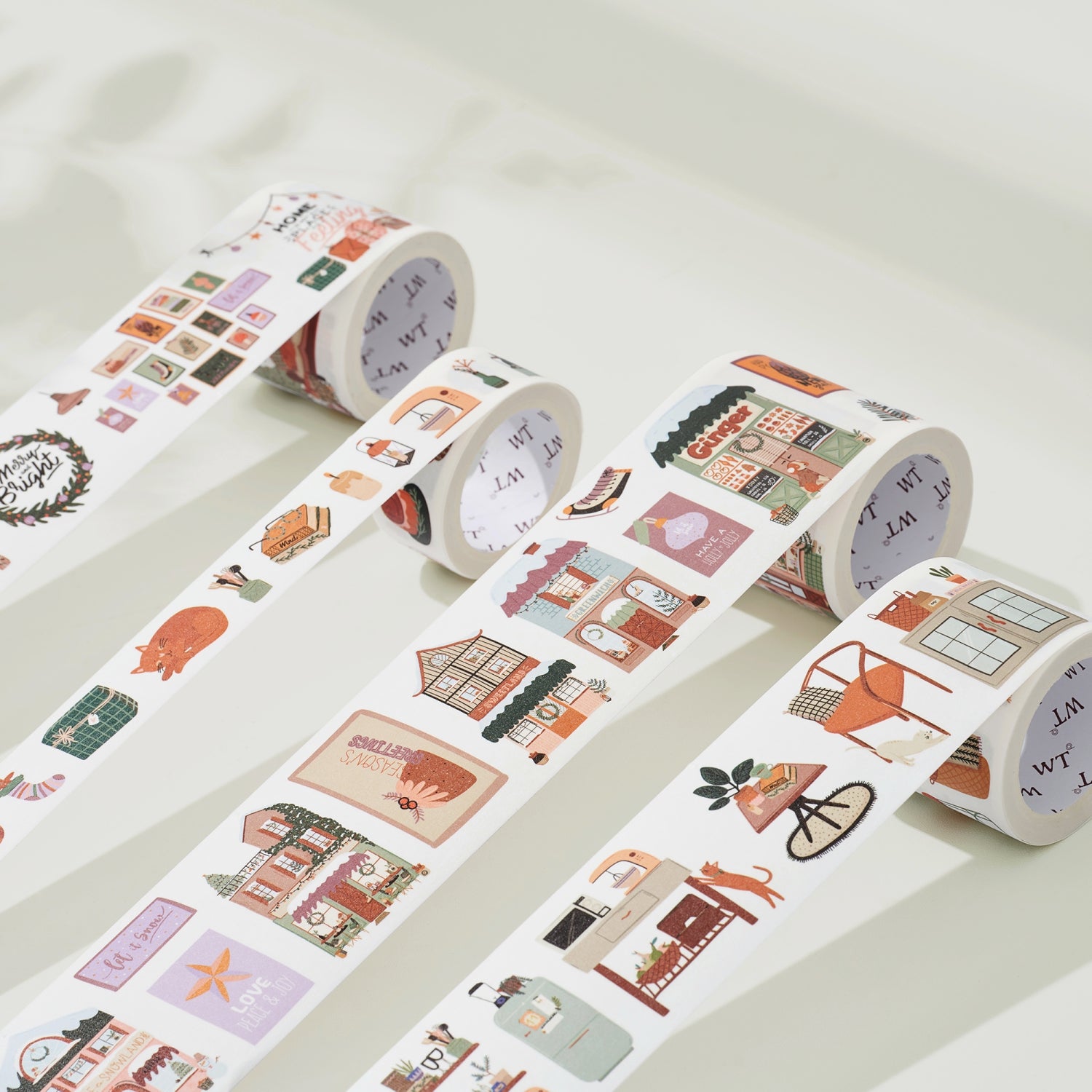 Home Sweet Home Washi Tape Sticker Set | The Washi Tape Shop. Beautiful Washi and Decorative Tape For Bullet Journals, Gift Wrapping, Planner Decoration and DIY Projects