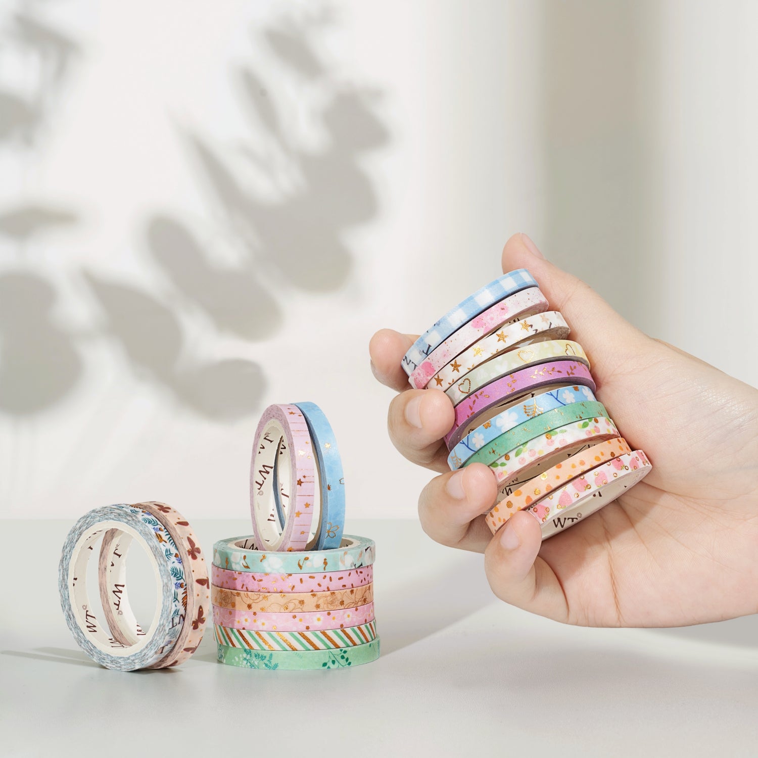 20 piece Summer Slim Washi Tape Set | The Washi Tape Shop. Beautiful Washi and Decorative Tape For Bullet Journals, Gift Wrapping, Planner Decoration and DIY Projects
