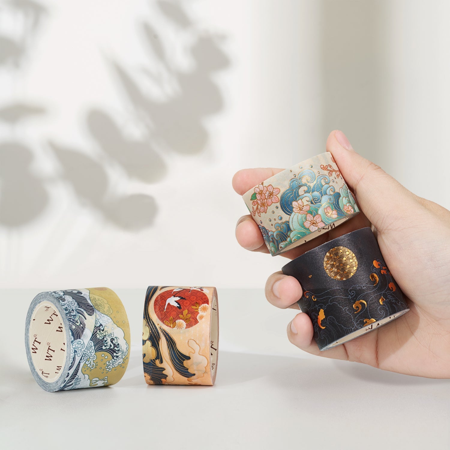 Waves of Rebun Washi Tape Set | The Washi Tape Shop. Beautiful Washi and Decorative Tape For Bullet Journals, Gift Wrapping, Planner Decoration and DIY Projects