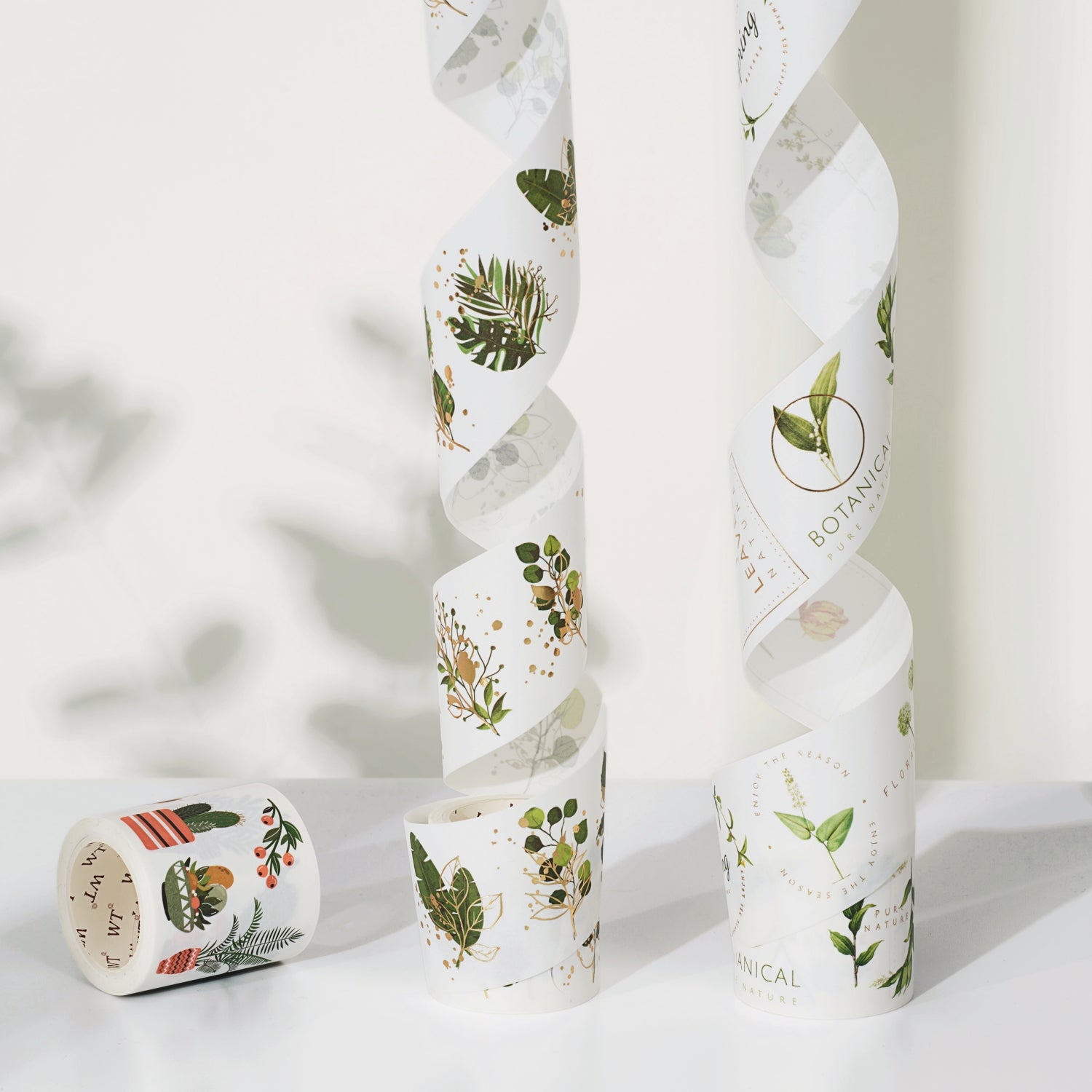 Fresh Green Forest Washi Tape Set - Limited Edition