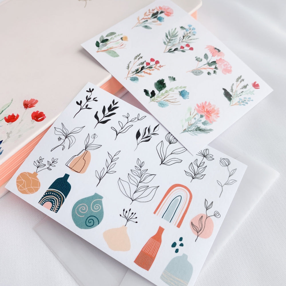Journaling Stationery, Washi Paper Stickers, Kawaii Stickers, Diary  Sticker