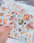 Autumn Light Washi Paper Sticker Set - The Washi Tape Shop