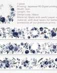 Winter Romance Wide Washi / PET Tape | The Washi Tape Shop. Beautiful Washi and Decorative Tape For Bullet Journals, Gift Wrapping, Planner Decoration and DIY Projects