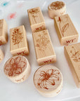 Blossom Stamp Set | The Washi Tape Shop. Beautiful Washi and Decorative Tape For Bullet Journals, Gift Wrapping, Planner Decoration and DIY Projects