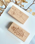 Floral Chorus Stamp Set | The Washi Tape Shop. Beautiful Washi and Decorative Tape For Bullet Journals, Gift Wrapping, Planner Decoration and DIY Projects