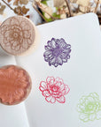 Blossom Stamp Set | The Washi Tape Shop. Beautiful Washi and Decorative Tape For Bullet Journals, Gift Wrapping, Planner Decoration and DIY Projects