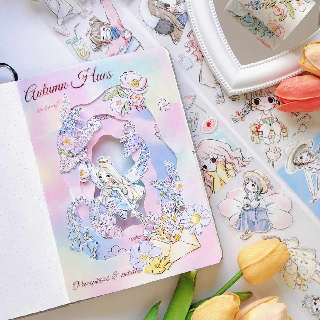 100 Spring Washi Tape Journal Layouts | Easy & Useful