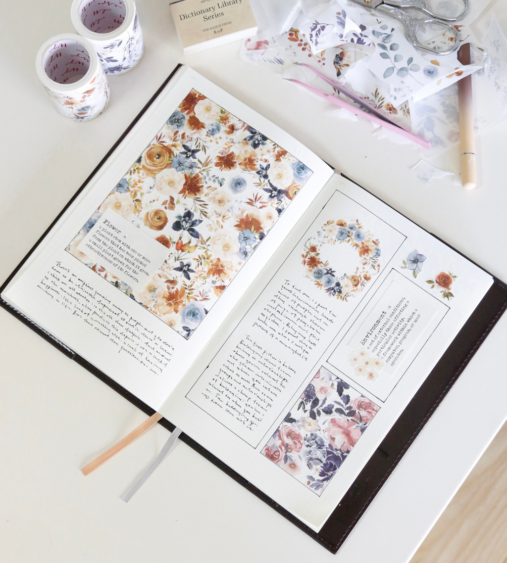 30 Minimalistic Floral Theme Bullet Journals for May | The Washi Tape Shop