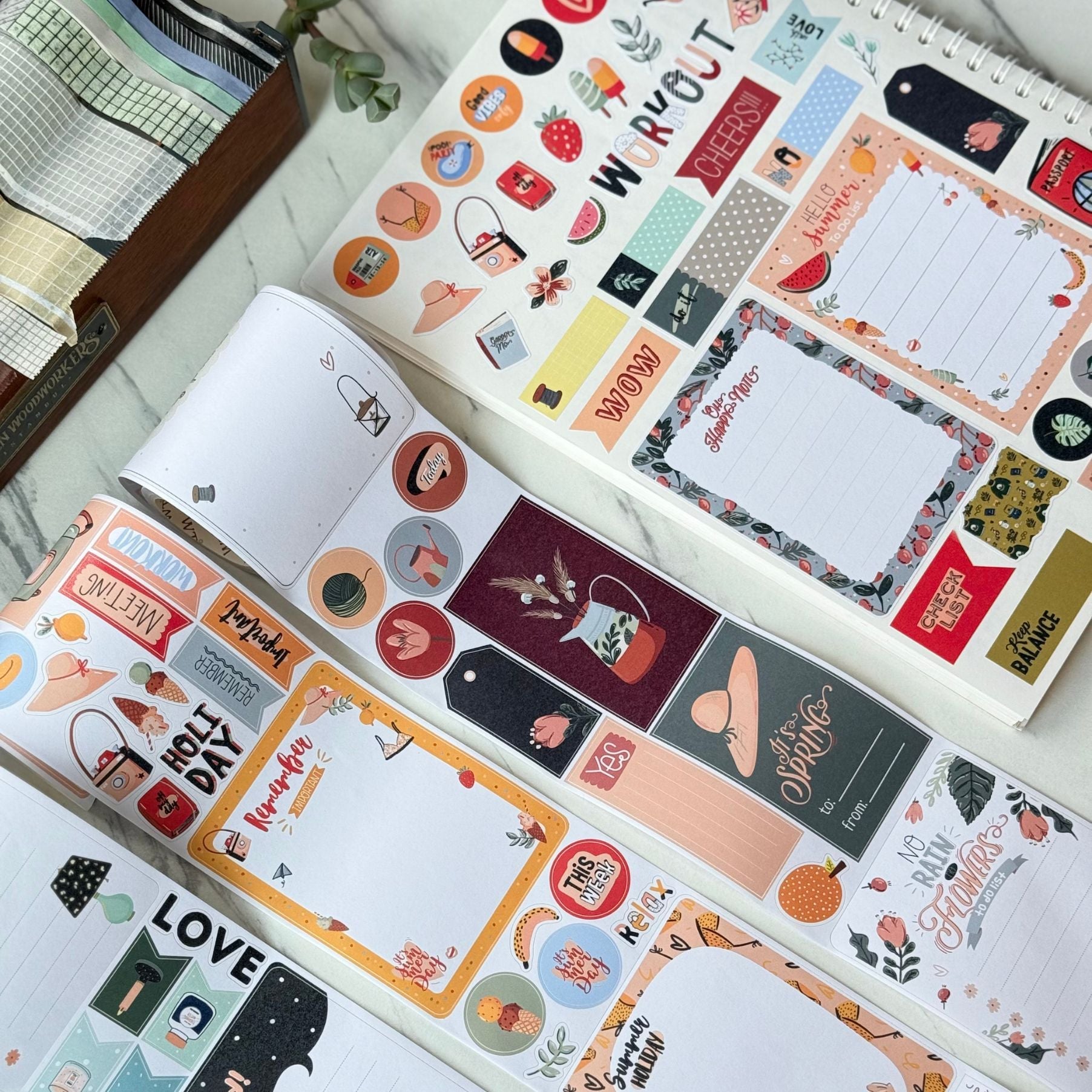 Planner Washi Stickers