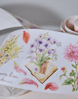 Pre-cut Petal Post Wide Washi/PET Tape | The Washi Tape Shop. Beautiful Washi and Decorative Tape For Bullet Journals, Gift Wrapping, Planner Decoration and DIY Projects