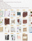 Paper Fragments Sticker Sheets (Textured)