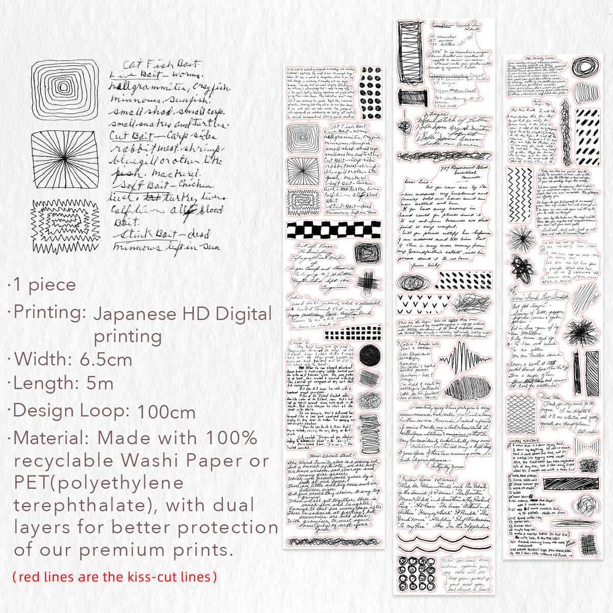 Pre-cut Scribbled Thoughts Bundle
