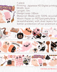 Pre-cut Boogie Boo Wide Washi/PET Tape