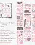 Pre-cut Mindfulness Washi/PET Bundle