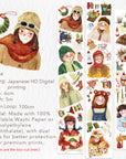 Pre-cut Holly Belle Wide Washi/PET Tape