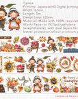 Pre-cut Gobble Galore Wide Washi/PET Tape