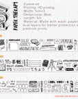 Daily Bujo Washi Tape Sticker Set