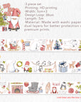 Polar Pals Washi Tape Sticker Set