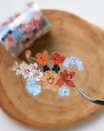 Pre-cut Amber Notes Wide Washi/PET Tape