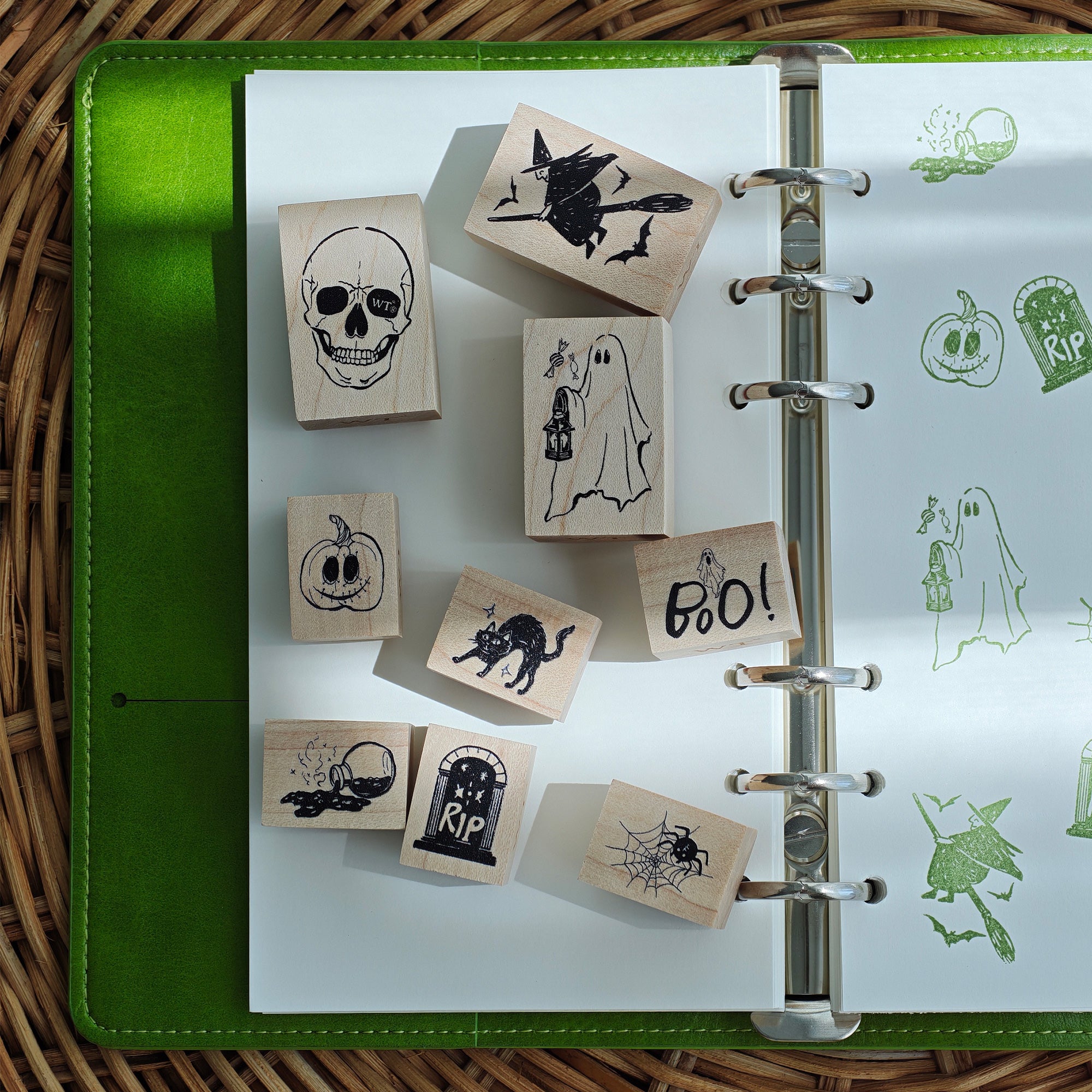 Eerie Echoes Stamp Set
