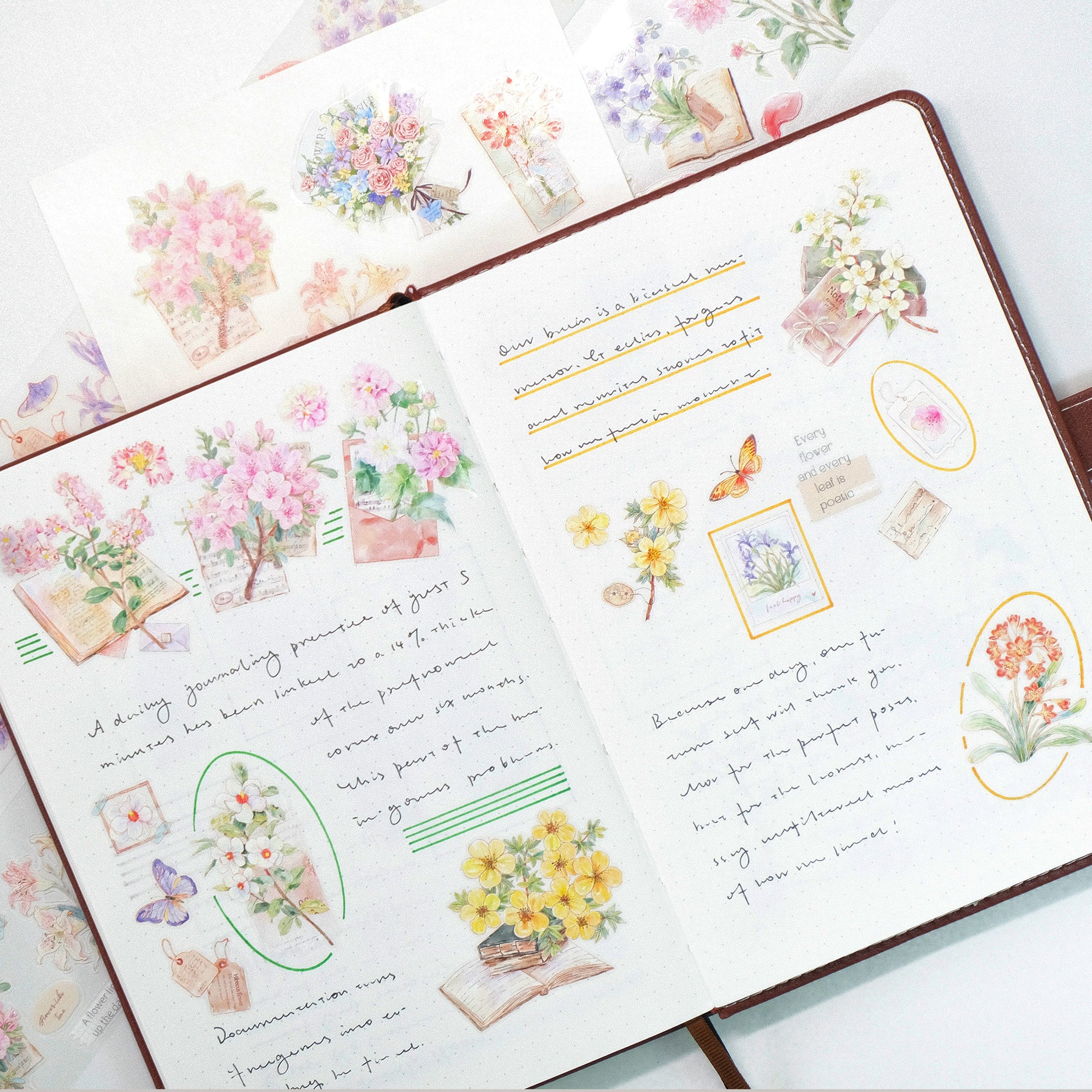 Pre-cut Petal Post Wide Washi/PET Tape | The Washi Tape Shop. Beautiful Washi and Decorative Tape For Bullet Journals, Gift Wrapping, Planner Decoration and DIY Projects