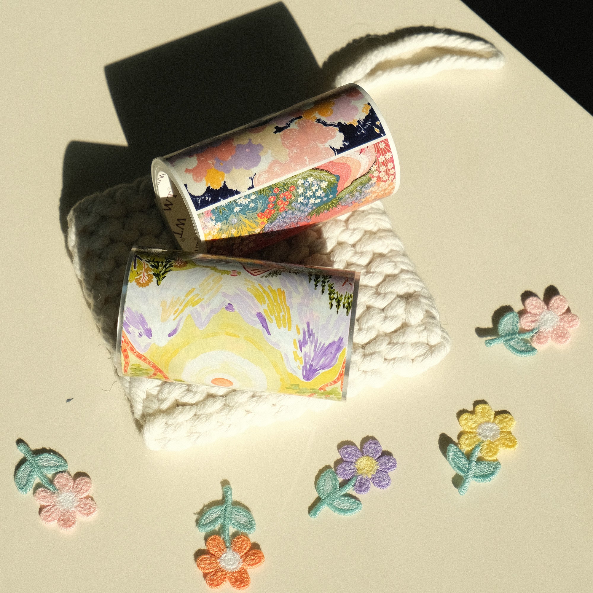 Spring Canvas Wide Washi/PET Tape