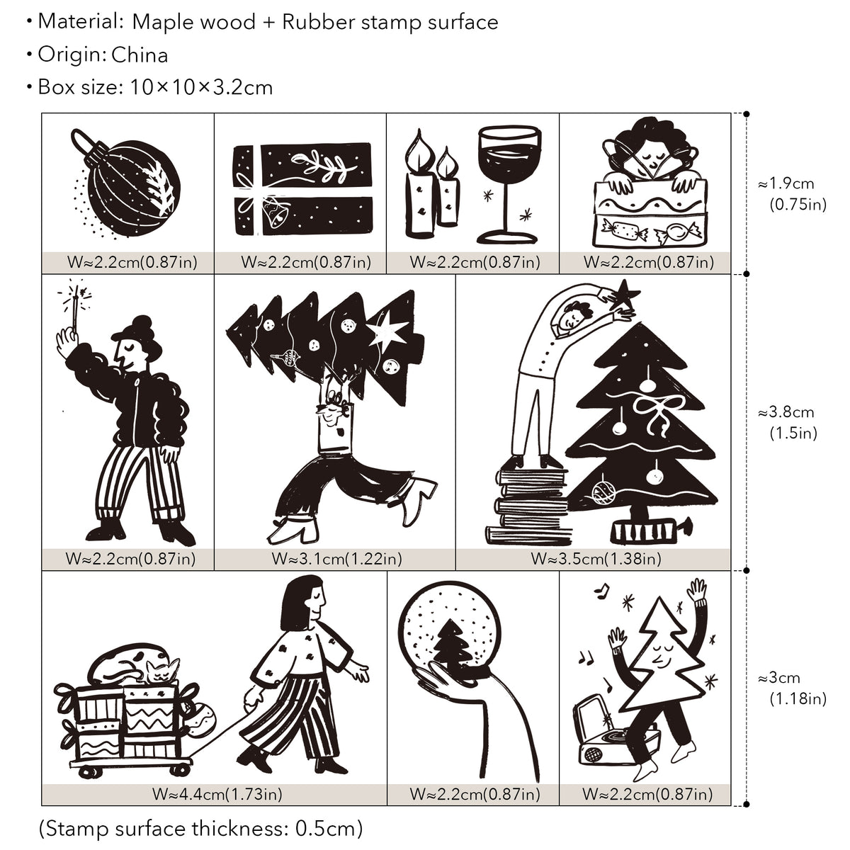 Holiday Antics Stamp Set