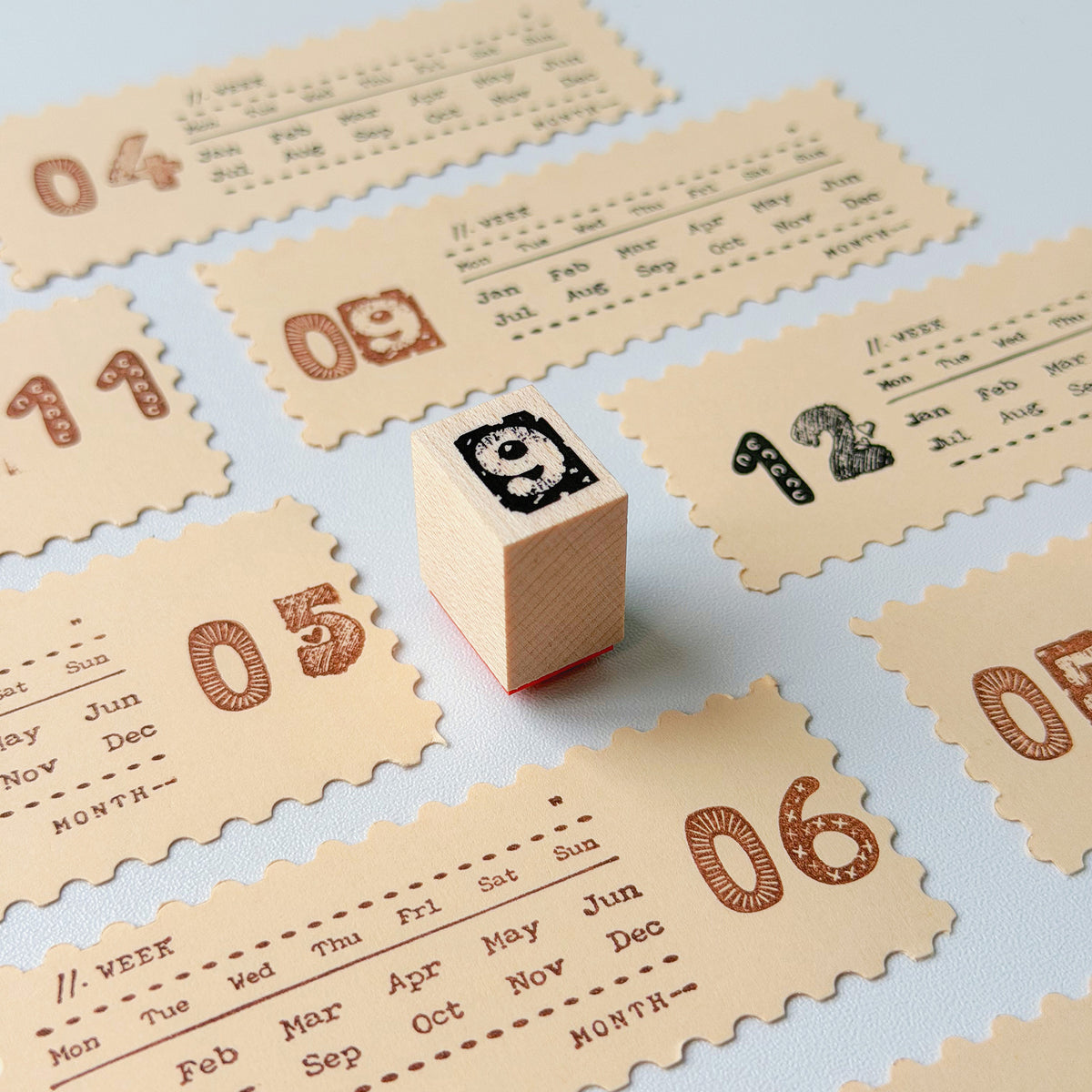 Daily Digits Stamp Set