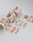 Luminous Haunt Washi Tape Sticker Set (GILDED)
