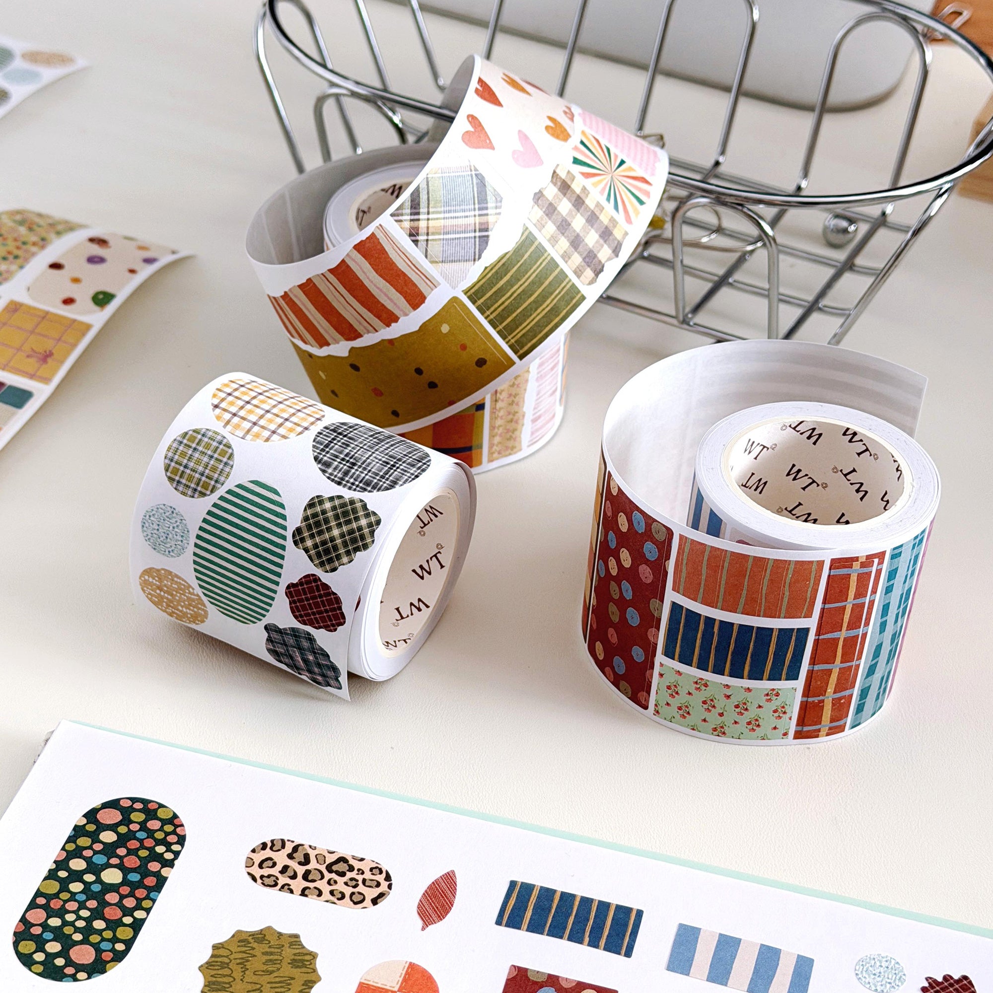 Pre-cut Heritage Snippets Script Tape | The Washi Tape Shop. Beautiful Washi and Decorative Tape For Bullet Journals, Gift Wrapping, Planner Decoration and DIY Projects