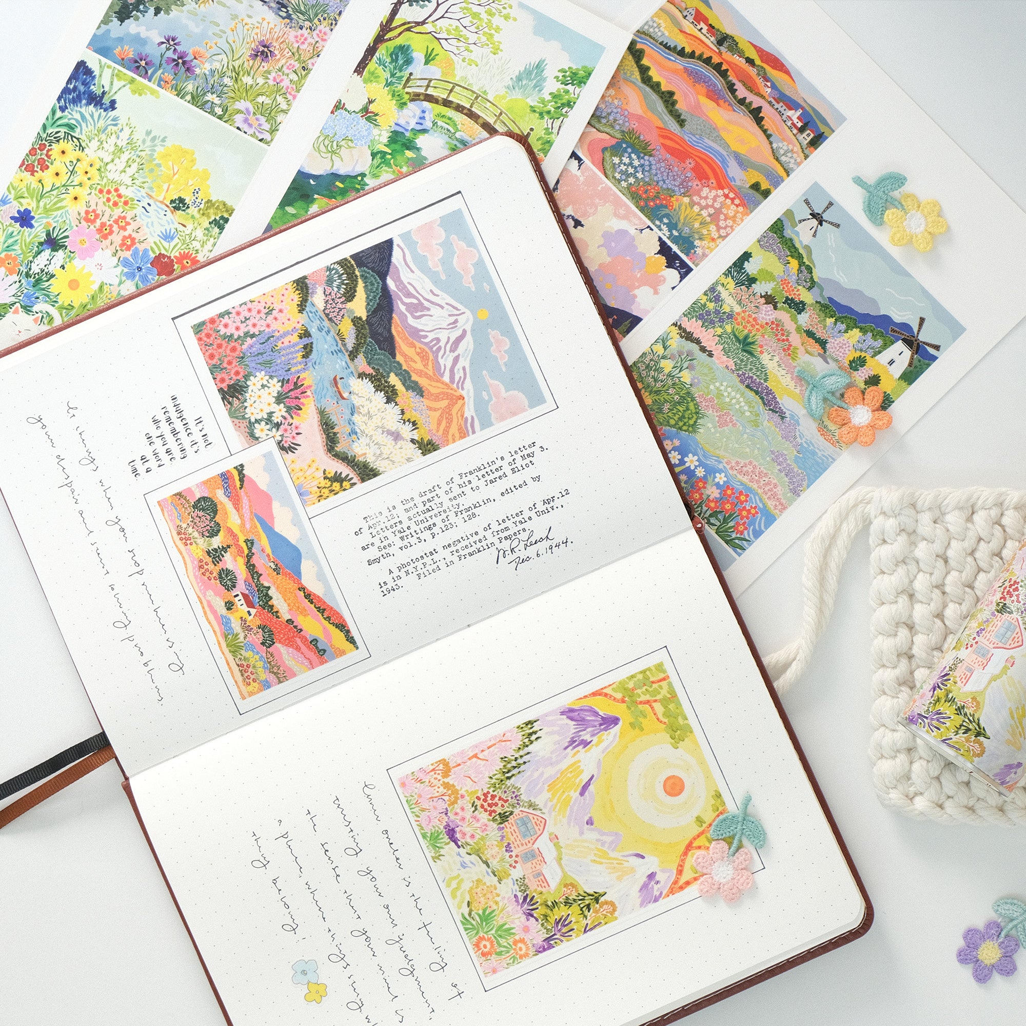 Spring Canvas Wide Washi/PET Tape