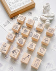 Parisian Café Stamp Set