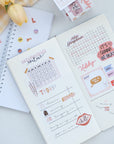 Pre-cut Boho Moments Script Tape Set (GILDED)