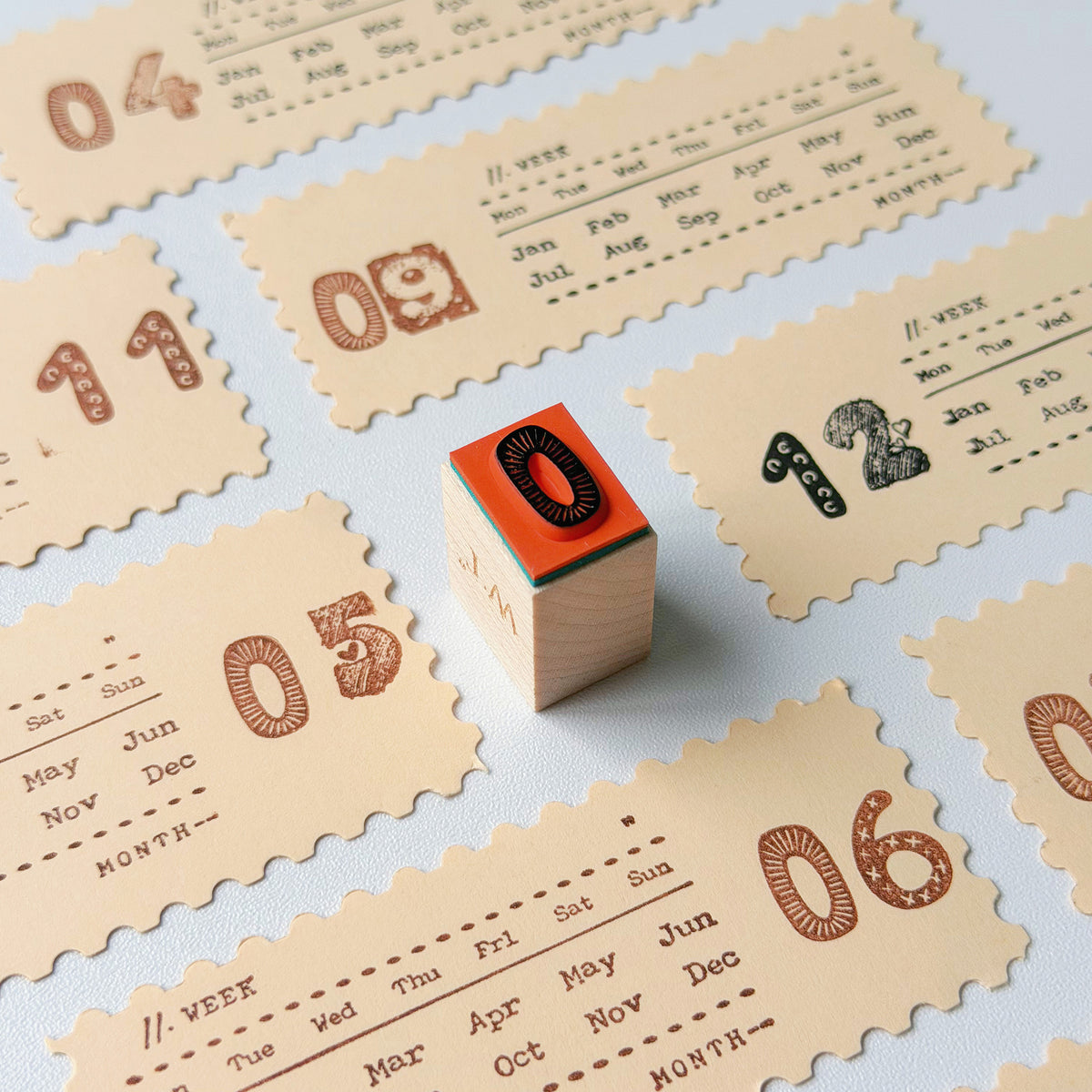 Daily Digits Stamp Set