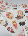 Luminous Haunt Washi Tape Sticker Set (GILDED)