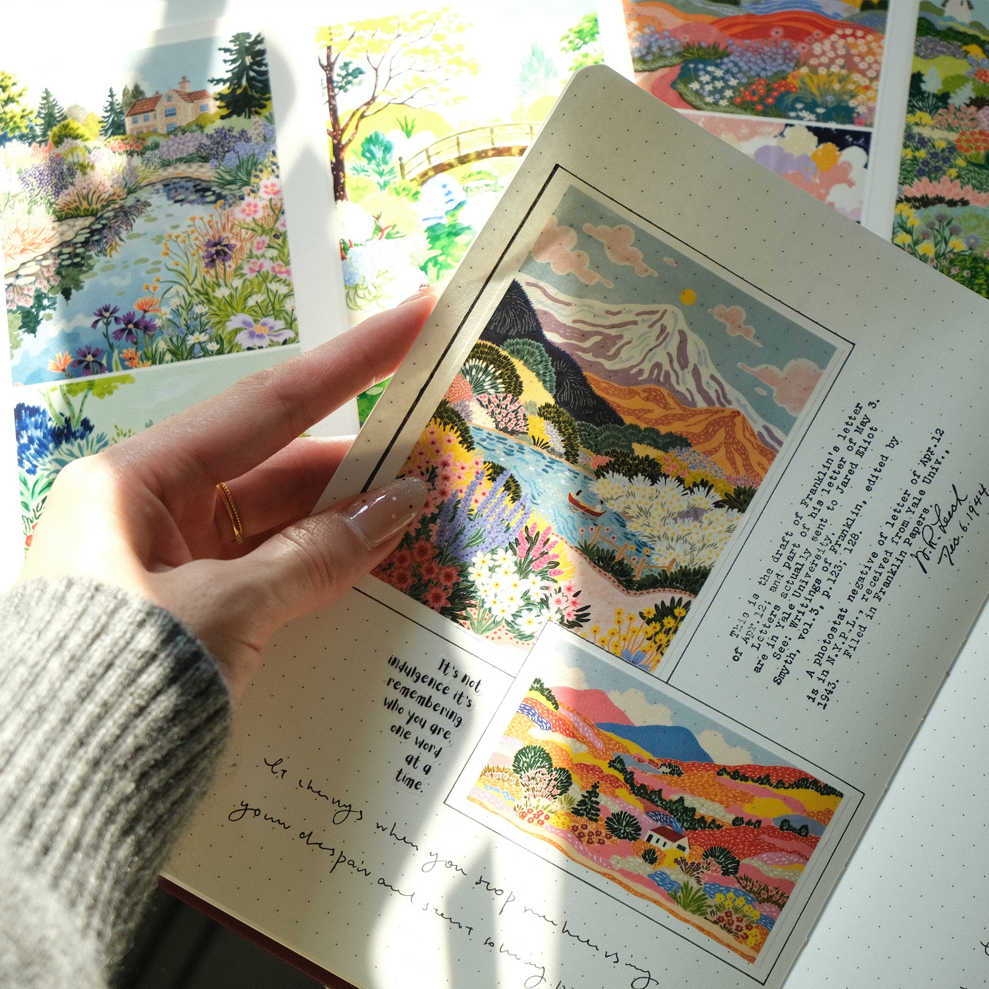 Spring Canvas Wide Washi/PET Tape