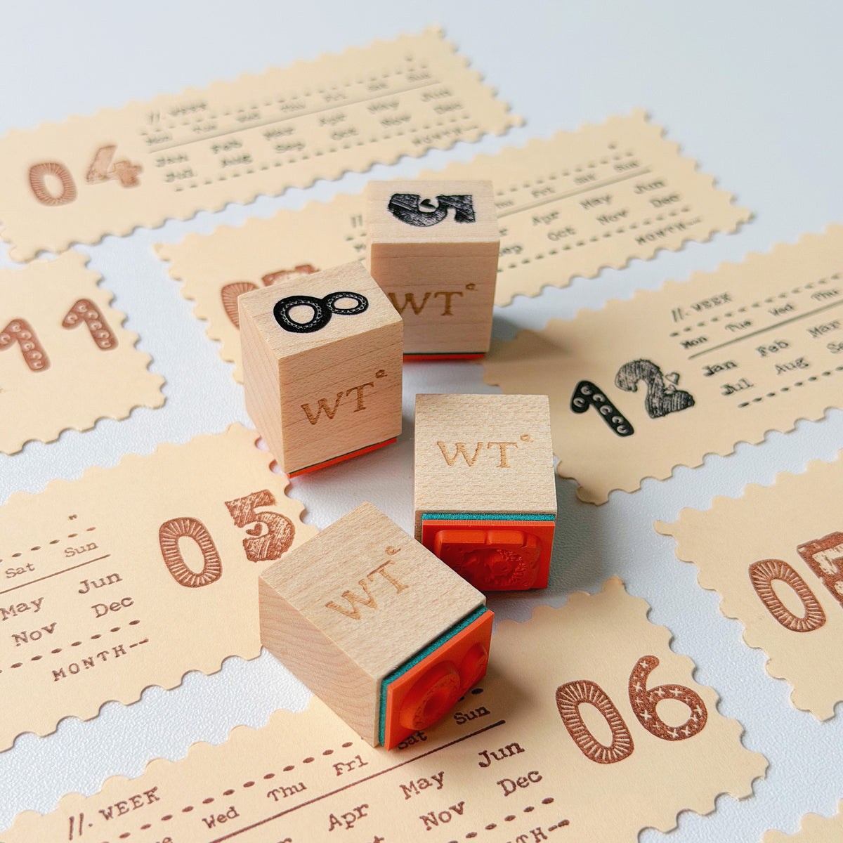 Daily Digits Stamp Set