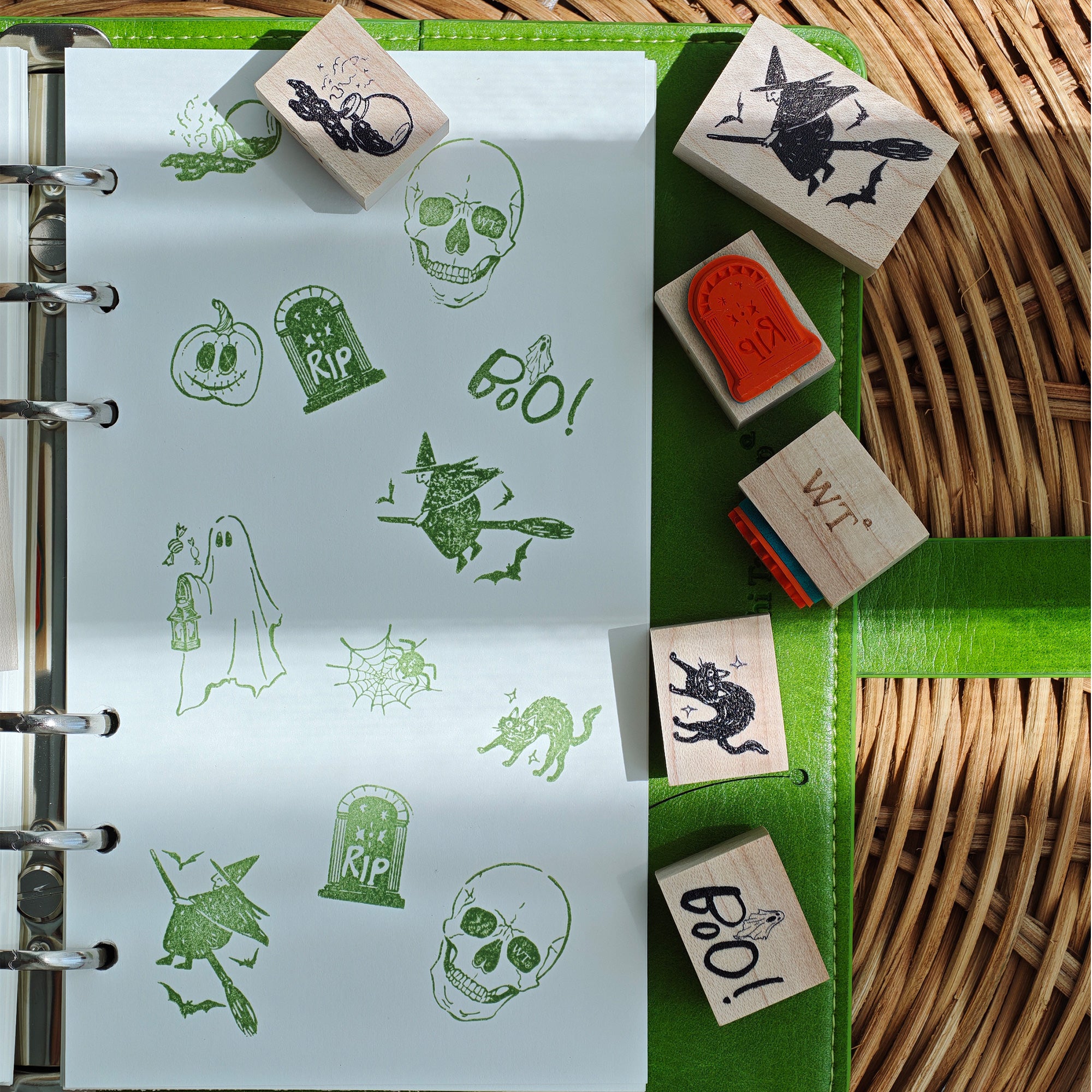 Eerie Echoes Stamp Set
