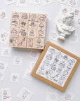 Parisian Café Stamp Set