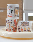 Luminous Haunt Washi Tape Sticker Set (GILDED)